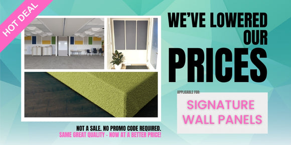 Lower Prices on Acoustic Panels - Hot Deal on Acoustic Wall Panels